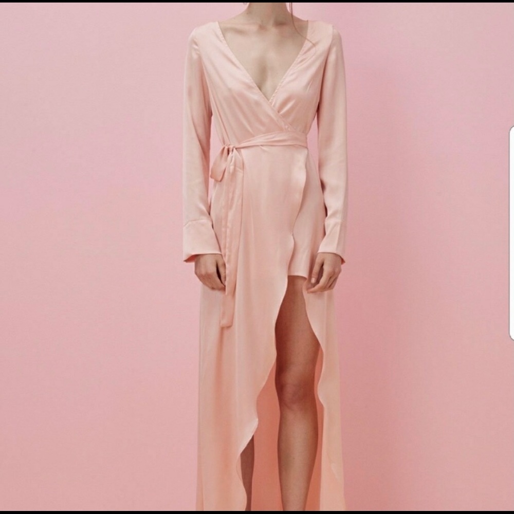 For Love & Lemons La Lydia Wrap Dress
